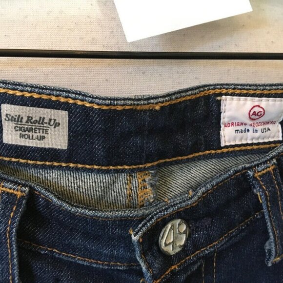 Adriano Goldschmed Blue Stilt Roll-Up Skinny Jeans - Picture 5 of 11